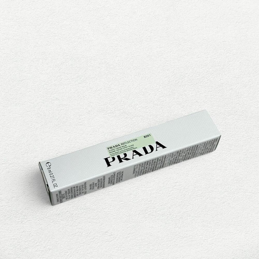 Prada Reflection Glossy Liquid Balm in B201 Chocobot